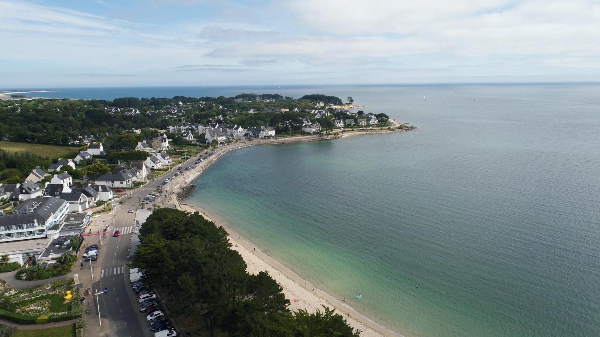 Hotel Kastel & Spa Avec Piscine D'Eau De Mer Chauffee Bénodet Exteriör bild