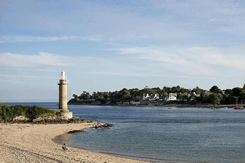 Hotel Kastel & Spa Avec Piscine D'Eau De Mer Chauffee Bénodet Exteriör bild